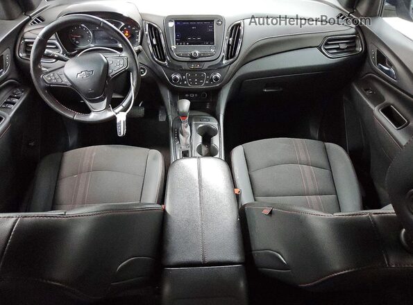 3GNAXMEV8NS200062 2022 CHEVROLET EQUINOX Синий Вид панели приборов