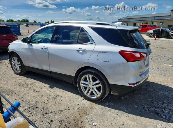 3GNAXMEV9JS554909 2018 CHEVROLET EQUINOX Silver Հետևի ձախ