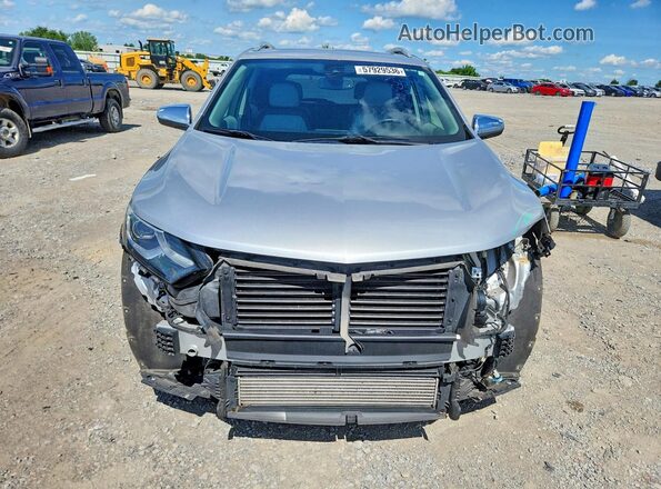 3GNAXMEV9JS554909 2018 CHEVROLET EQUINOX Silver Դիմացի տեսք