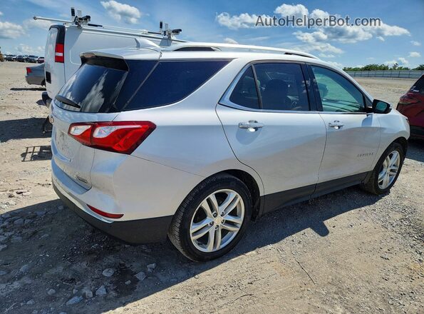 3GNAXMEV9JS554909 2018 CHEVROLET EQUINOX Silver Հետևի աջ