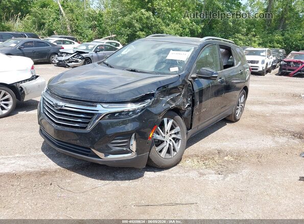 3GNAXNEG9PL130477 2023 CHEVROLET EQUINOX Black Передня ліва чверть