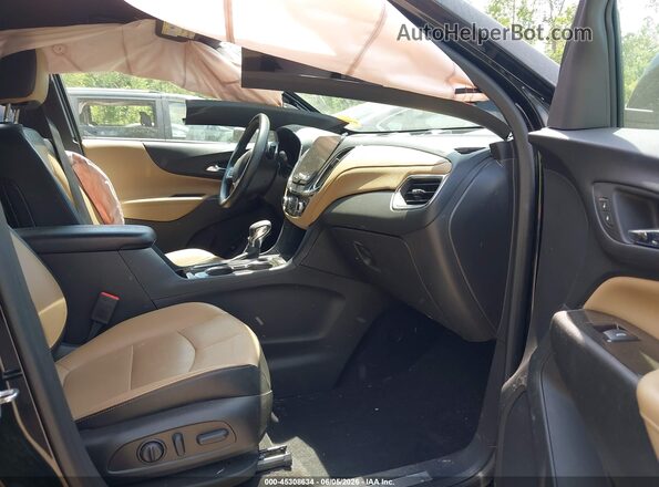 3GNAXNEG9PL130477 2023 CHEVROLET EQUINOX Black Вид салону спереду