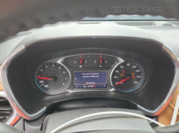 3GNAXNEV4LS586501 2020 CHEVROLET EQUINOX Blue Սարքավորումների վահանակի տեսք