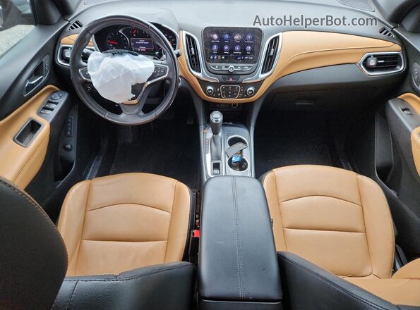 3GNAXNEV4LS586501 2020 CHEVROLET EQUINOX Blue Առջևի վահանակի տեսք