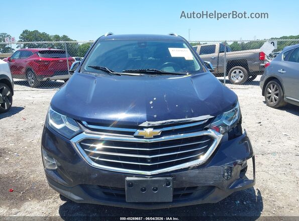 3GNAXNEV5LS572803 2020 CHEVROLET EQUINOX Dark Blue Вид спереди