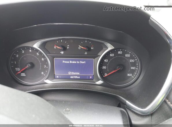 3GNAXNEV7MS167124 2021 CHEVROLET EQUINOX White უკანა სავარძლების ხედი