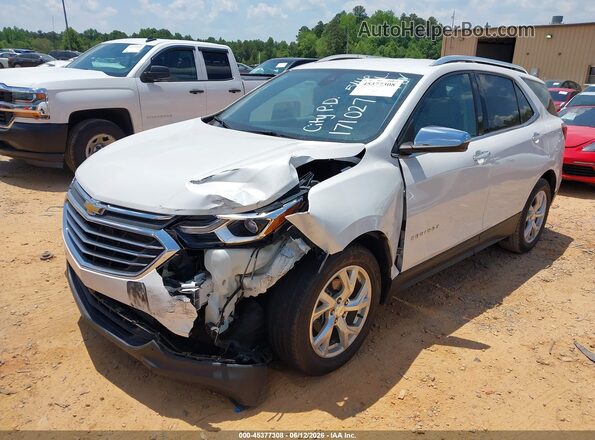 3GNAXNEV7MS171027 2021 CHEVROLET EQUINOX White Առջևի ձախ երեք քառորդ տեսարան