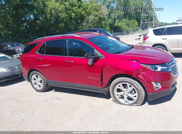 3GNAXNEV9KS505667 2019 CHEVROLET EQUINOX Red Rear interior view