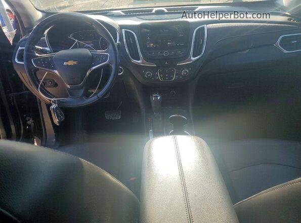 3GNAXNEV9MS130253 2021 CHEVROLET EQUINOX Black წინა პანელის ხედი