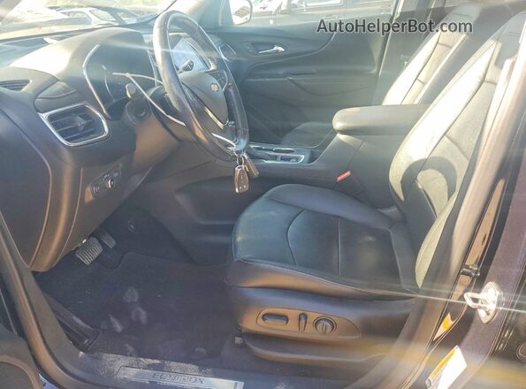 3GNAXNEV9MS130253 2021 CHEVROLET EQUINOX Black წინა სალონის ხედი
