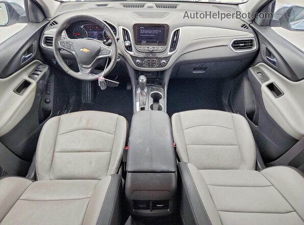3GNAXNEVXLS612616 2020 CHEVROLET EQUINOX Silver წინა პანელის ხედი