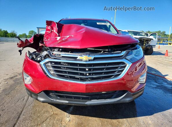 3GNAXNEX2JL352186 2018 CHEVROLET EQUINOX Red Widok z przodu