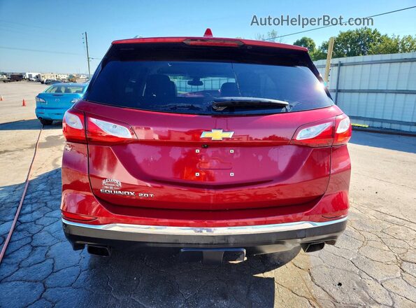 3GNAXNEX2JL352186 2018 CHEVROLET EQUINOX Red Widok z tyłu