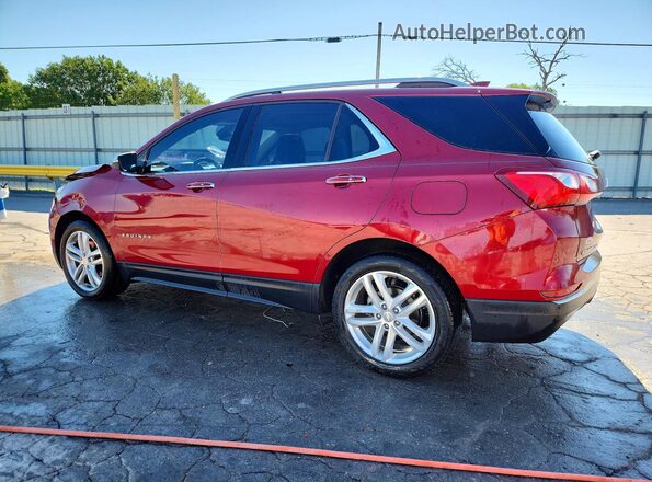 3GNAXNEX2JL352186 2018 CHEVROLET EQUINOX Red Tył lewy