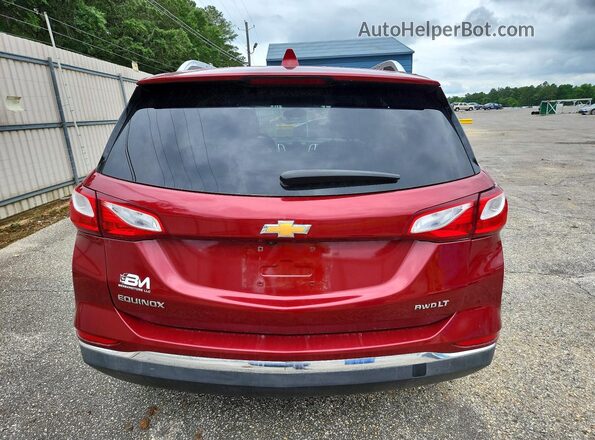 3GNAXNEX4JS615140 2018 CHEVROLET EQUINOX Red Հետևի տեսք