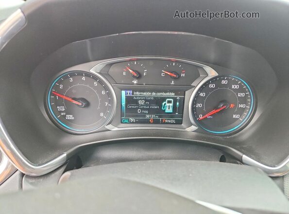 3GNAXNEX4JS615140 2018 CHEVROLET EQUINOX Red Սարքավորումների վահանակի տեսք