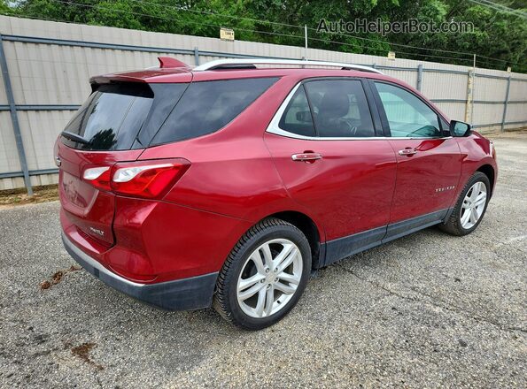 3GNAXNEX4JS615140 2018 CHEVROLET EQUINOX Red Հետևի աջ