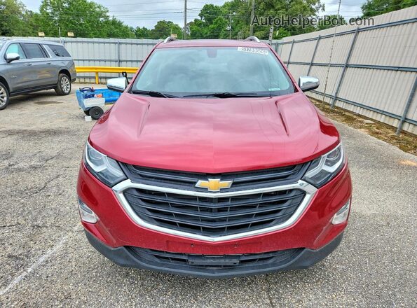 3GNAXNEX4JS615140 2018 CHEVROLET EQUINOX Red Դիմացի տեսք