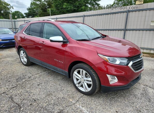 3GNAXNEX4JS615140 2018 CHEVROLET EQUINOX Red Սալոնի 360 աստիճան տեսք