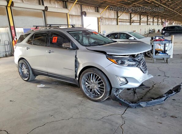 3GNAXNEX5JS568653 2018 CHEVROLET EQUINOX Silver Առջևի աջ