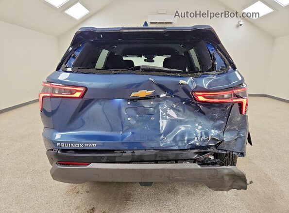 3GNAXPEG0TL252263 2026 CHEVROLET EQUINOX Blue Vista trasera