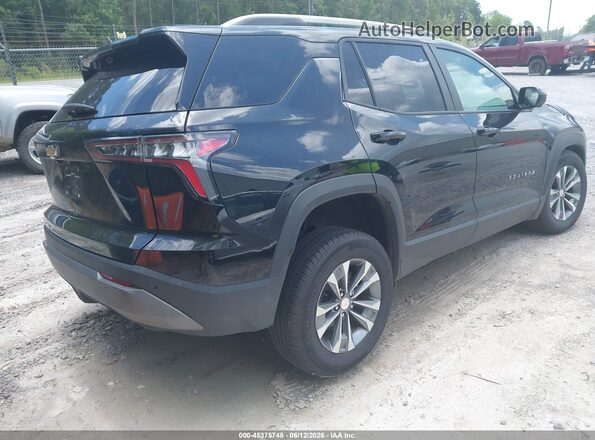 3GNAXPEG1SL201692 2025 CHEVROLET EQUINOX Black უკანა მარჯვენა