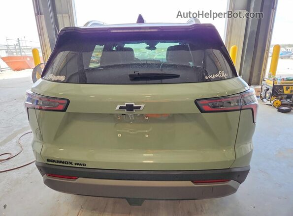 3GNAXPEG1SL202809 2025 CHEVROLET EQUINOX Green Widok z tyłu