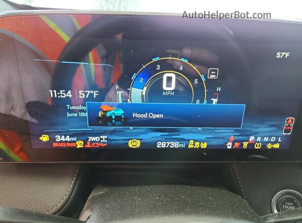 3GNAXPEG1SL202809 2025 CHEVROLET EQUINOX Green Widok zestawu wskaźników