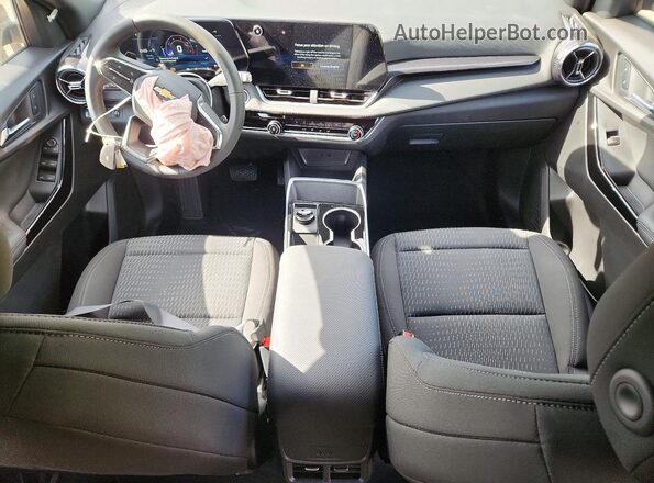 3GNAXPEG1TL481096 2026 CHEVROLET EQUINOX Black Вид панелі приладів