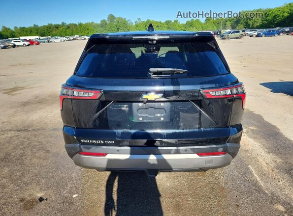 3GNAXPEG2SL103285 2025 CHEVROLET EQUINOX Black უკანა ხედი