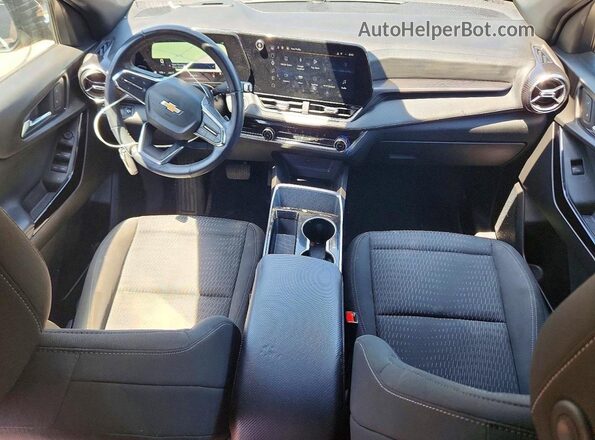 3GNAXPEG2SL103285 2025 CHEVROLET EQUINOX Black წინა პანელის ხედი