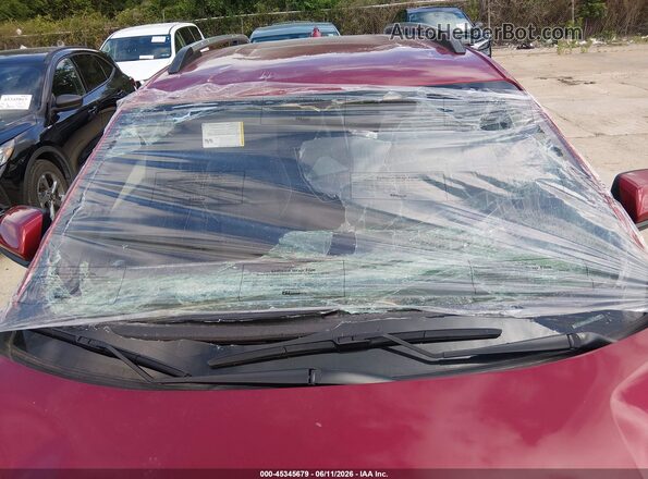 3GNAXPEG2SL201782 2025 CHEVROLET EQUINOX Red Դիմացի տեսք