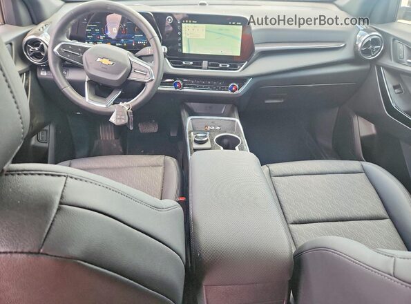 3GNAXPEG2TL212699 2026 CHEVROLET EQUINOX Blue Вид панелі приладів