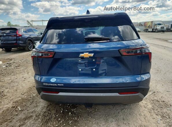 3GNAXPEG2TL212699 2026 CHEVROLET EQUINOX Blue Вид ззаду
