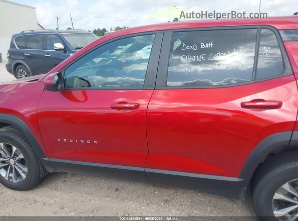3GNAXPEG2TL250076 2026 CHEVROLET EQUINOX Red 360 interior view