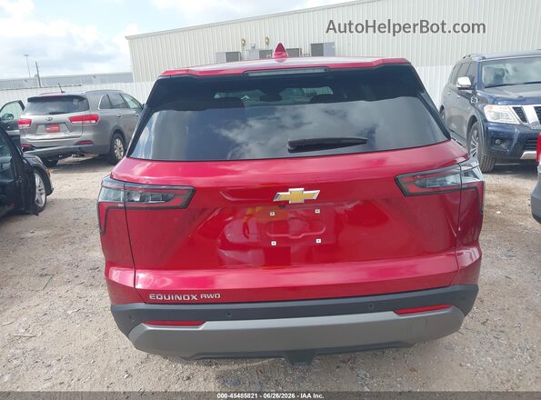 3GNAXPEG2TL250076 2026 CHEVROLET EQUINOX Red 