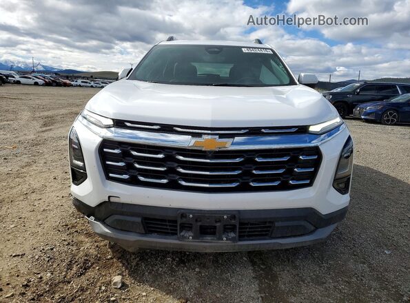 3GNAXPEG3SL165634 2025 CHEVROLET EQUINOX White წინა ხედი