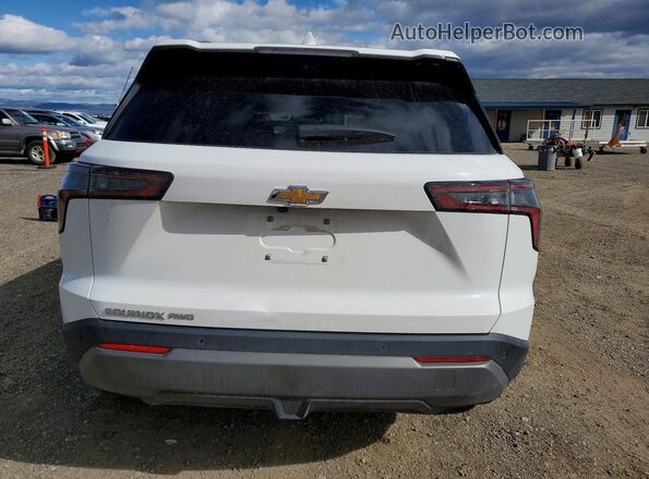 3GNAXPEG3SL165634 2025 CHEVROLET EQUINOX White უკანა ხედი