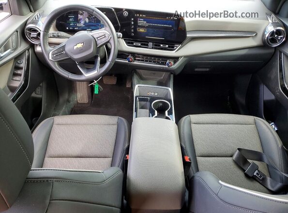 3GNAXPEG3SL165634 2025 CHEVROLET EQUINOX White წინა პანელის ხედი