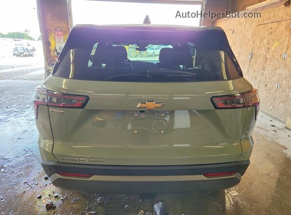 3GNAXPEG3SL166928 2025 CHEVROLET EQUINOX Green Հետևի տեսք