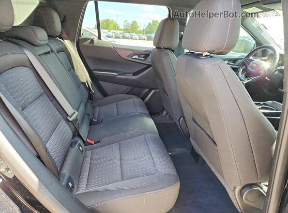 3GNAXPEG3SL181882 2025 CHEVROLET EQUINOX Black Rear interior view