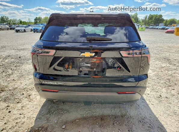 3GNAXPEG3SL181882 2025 CHEVROLET EQUINOX Black Rear view