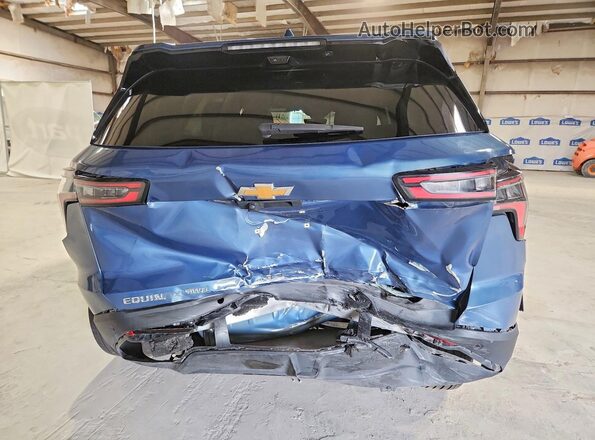 3GNAXPEG3SL305004 2025 CHEVROLET EQUINOX Blue Rear view