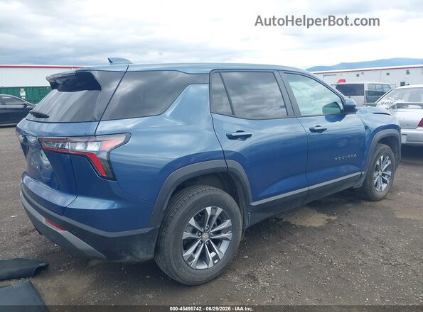 3GNAXPEG3TL209617 2026 CHEVROLET EQUINOX Blue Задня права чверть