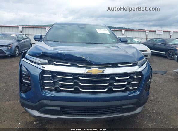 3GNAXPEG3TL209617 2026 CHEVROLET EQUINOX Blue Вид щитка приладів