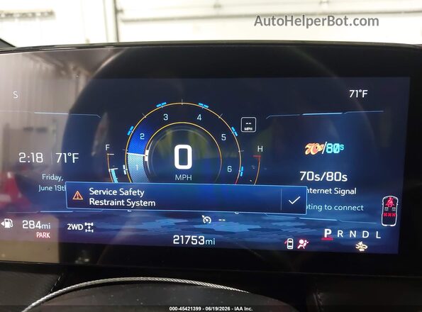 3GNAXPEG6SL126956 2025 CHEVROLET EQUINOX Blue Հետևի նստատեղերի տեսք