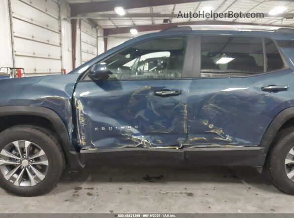 3GNAXPEG6SL126956 2025 CHEVROLET EQUINOX Blue Դիմացի տեսք