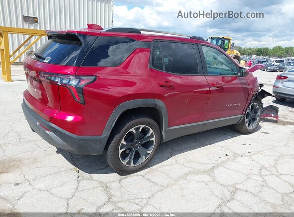 3GNAXPEG6SL248393 2025 CHEVROLET EQUINOX Red Հետևի աջ