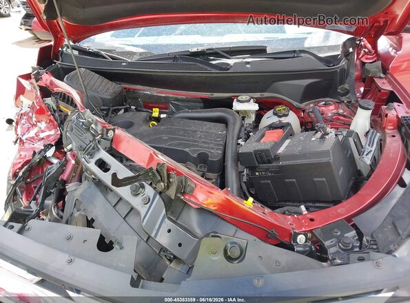3GNAXPEG6SL248393 2025 CHEVROLET EQUINOX Red Հետևի տեսք