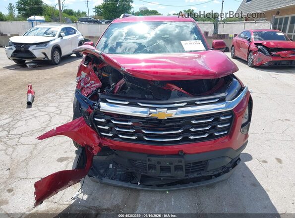 3GNAXPEG6SL248393 2025 CHEVROLET EQUINOX Red Սալոնի հետևի տեսք